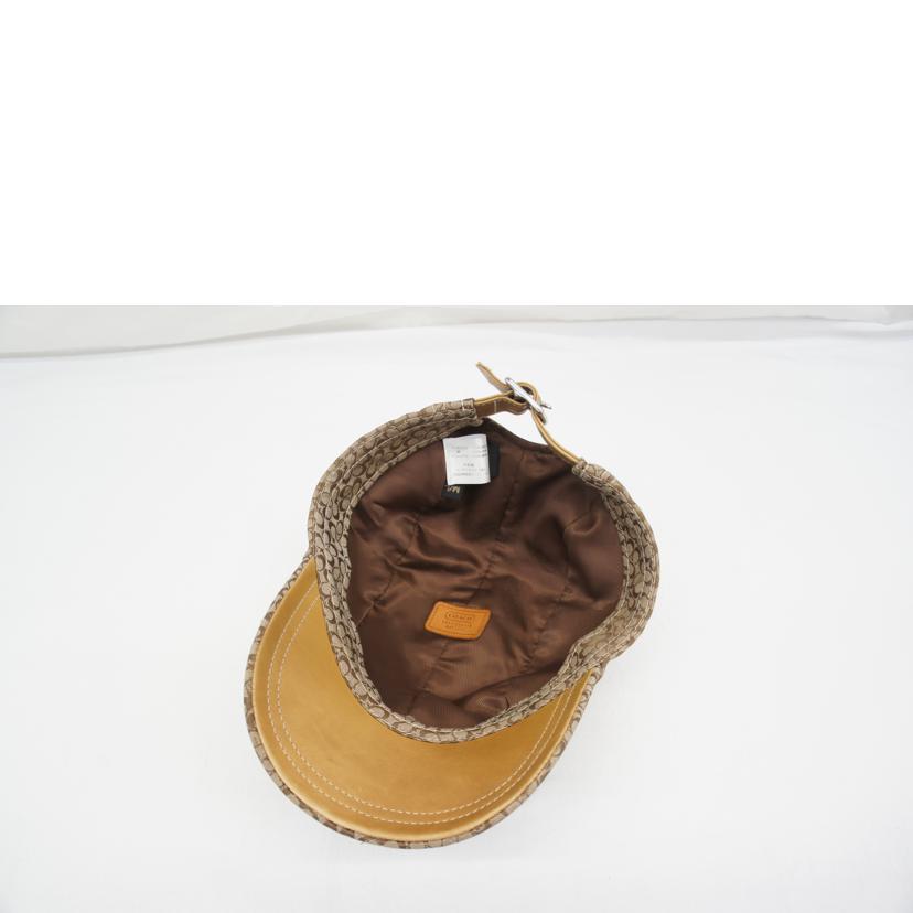 COACH コーチ/シグネチャージャカードベースボールハット//Bランク/05