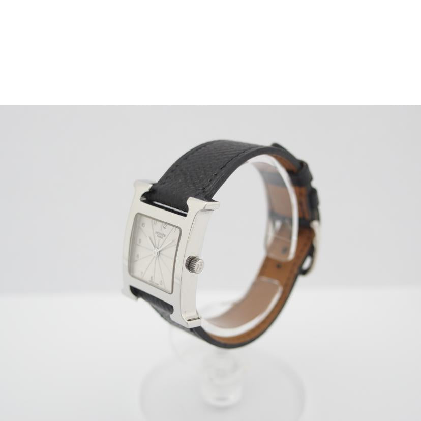 HERMES エルメス/Hウォッチ/レザーベルト/□A/1997年/HH1.210//1037588/ABランク/83