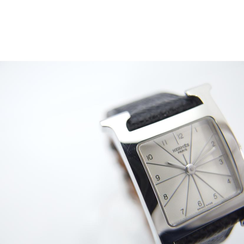 HERMES エルメス/Hウォッチ/レザーベルト/□A/1997年/HH1.210//1037588/ABランク/83