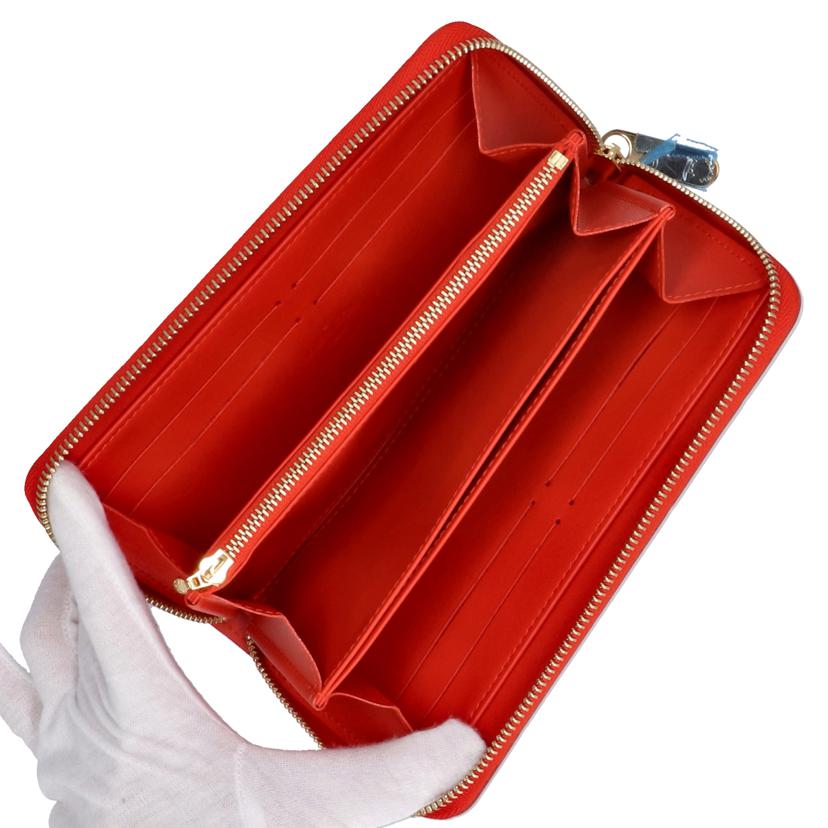 LOUIS VUITTON ルイ・ヴィトン/ジッピーウォレット/ヴェルニ/オレンジサンセット/M93724//CA1***/ABランク/94