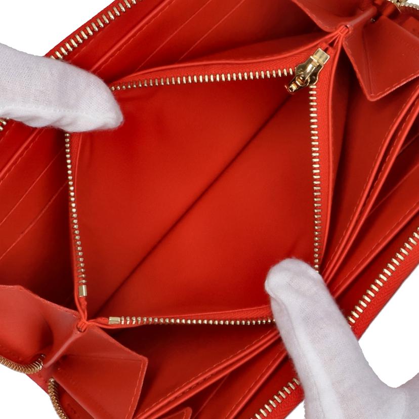 LOUIS VUITTON ルイ・ヴィトン/ジッピーウォレット/ヴェルニ/オレンジサンセット/M93724//CA1***/ABランク/94