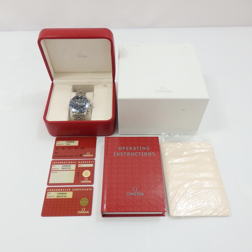 OMEGA オメガ/シーマスター300クロノグラフ/オートマ/2599.80//80678739/ABランク/77