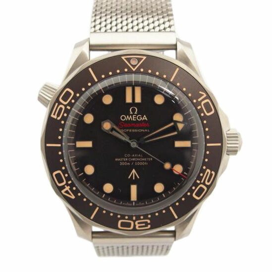 OMEGA オメガ/シーマスターダイバー300m/007 エディション/チタン/210.90.42.20.01.001//83681621/SAランク/83