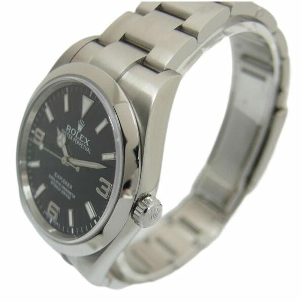 ROLEX ロレックス/エクスプローラーⅠ/ランダム番/ブラック文字盤/自動巻き/214270//E5Z74609/Aランク/04