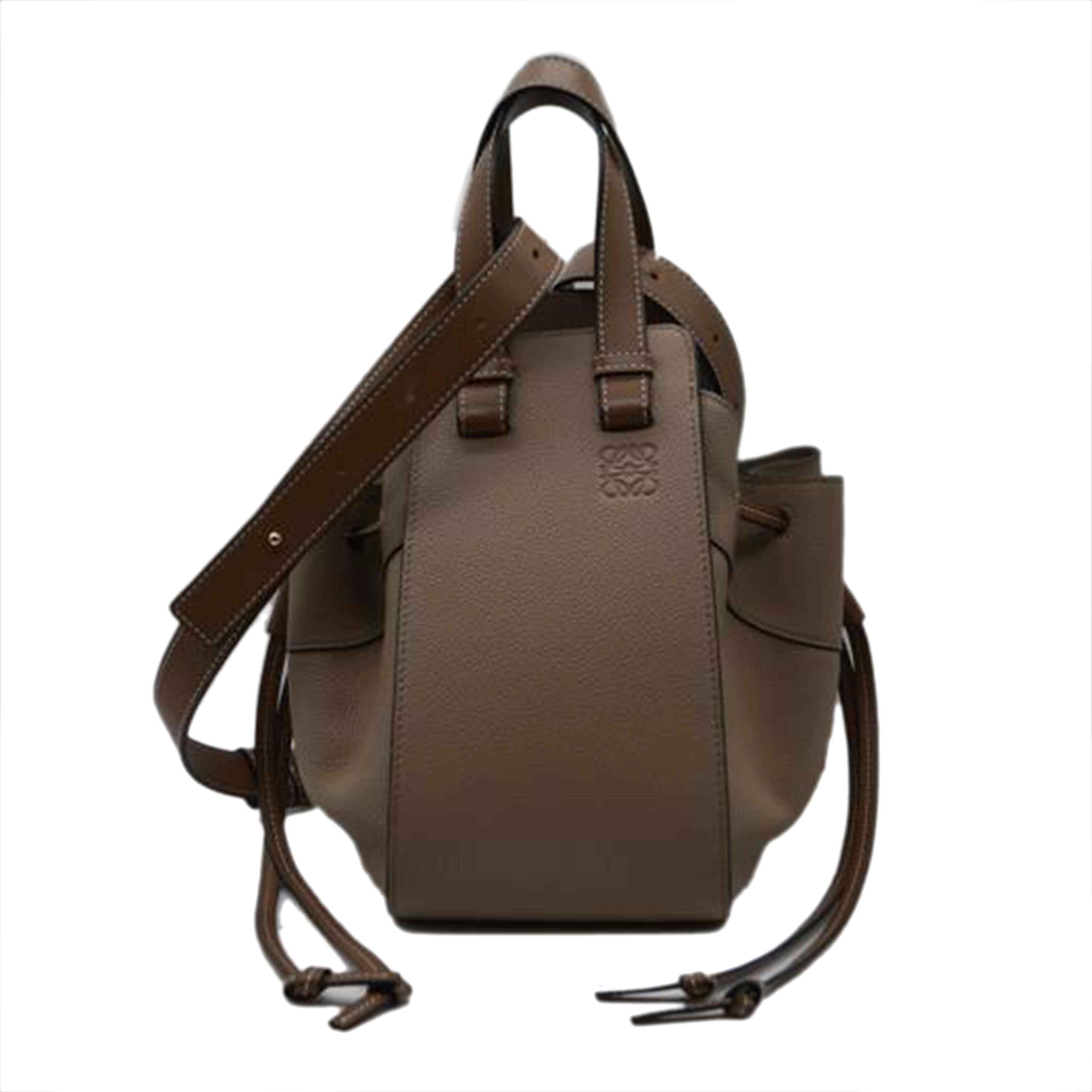 LOEWE ロエベ/ハンモック/ソフトグレインカーフ/サンドミンク/A538V07X15//061***/SAランク/89