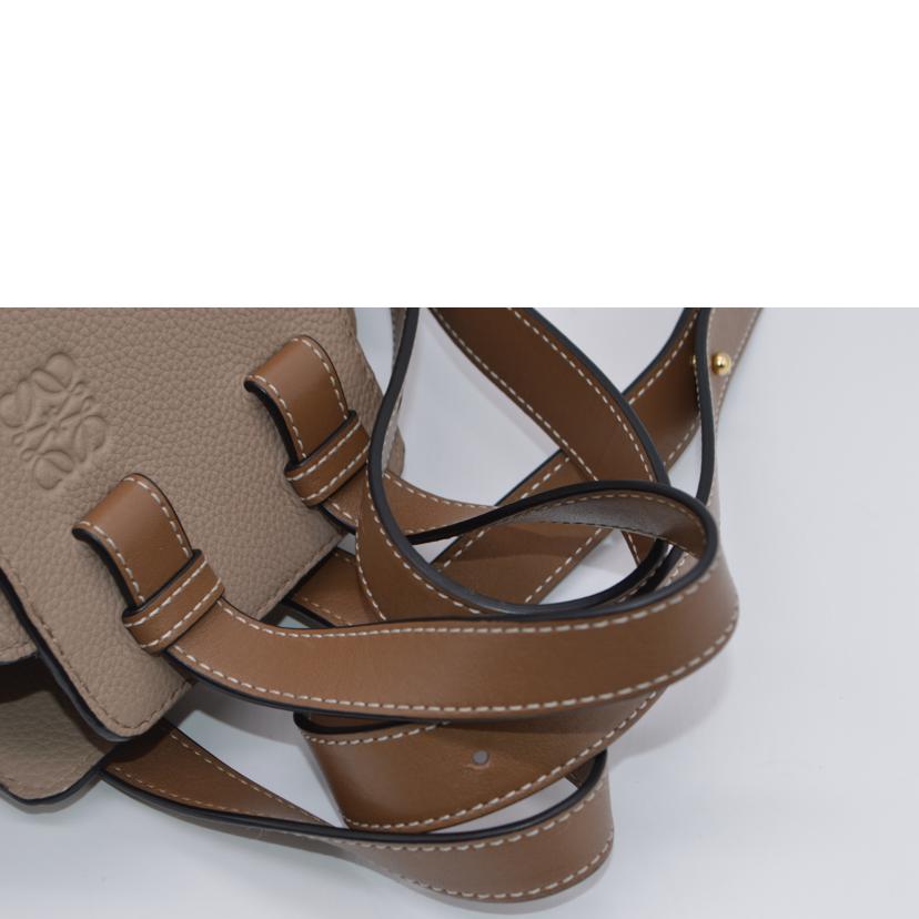 LOEWE ロエベ/ハンモック/ソフトグレインカーフ/サンドミンク/A538V07X15//061***/SAランク/89