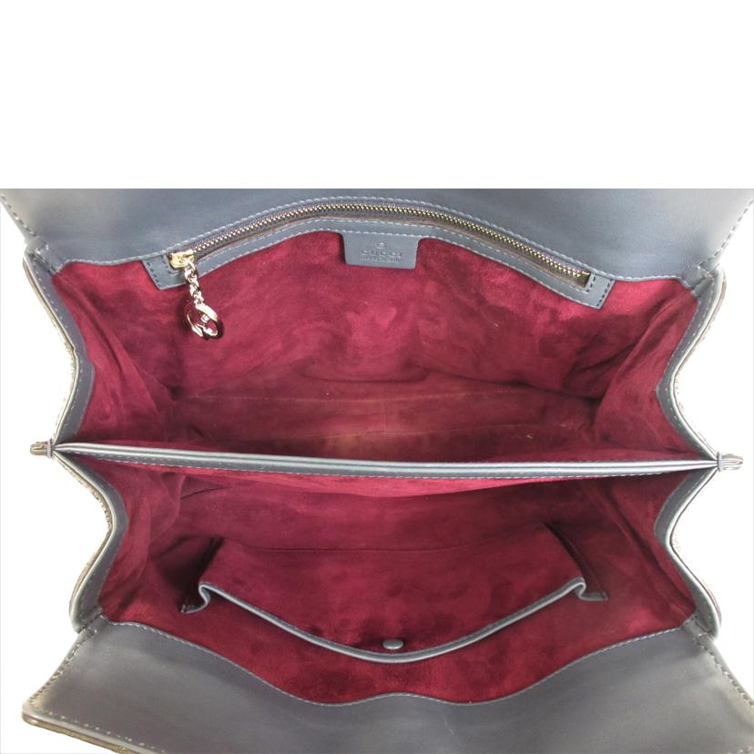 GUCCI グッチ/レディロックハンドバッグ パイソン/331827//498879/Aランク/70