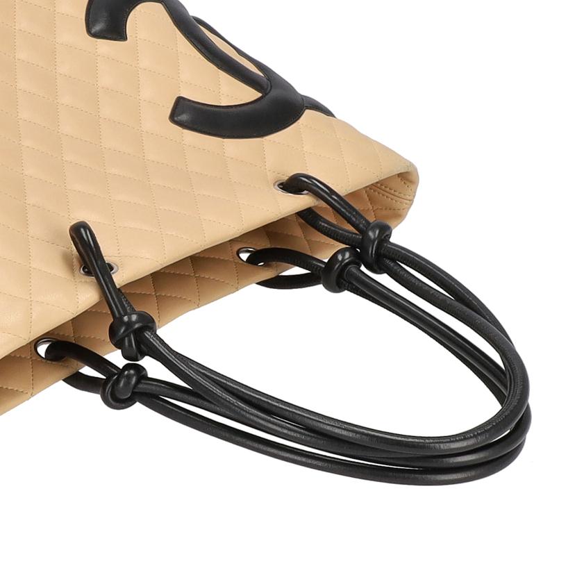 CHANEL シャネル/カンボンラインラージトートバッグ//923****/Bランク/94