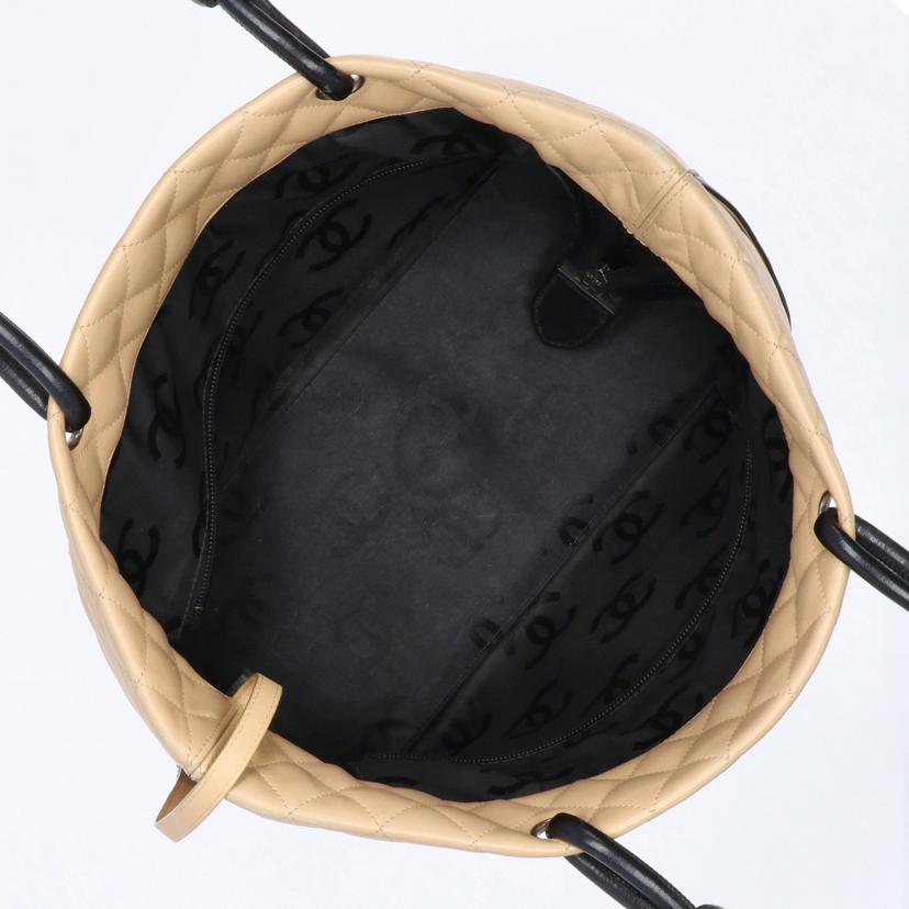 CHANEL シャネル/カンボンラインラージトートバッグ//923****/Bランク/94