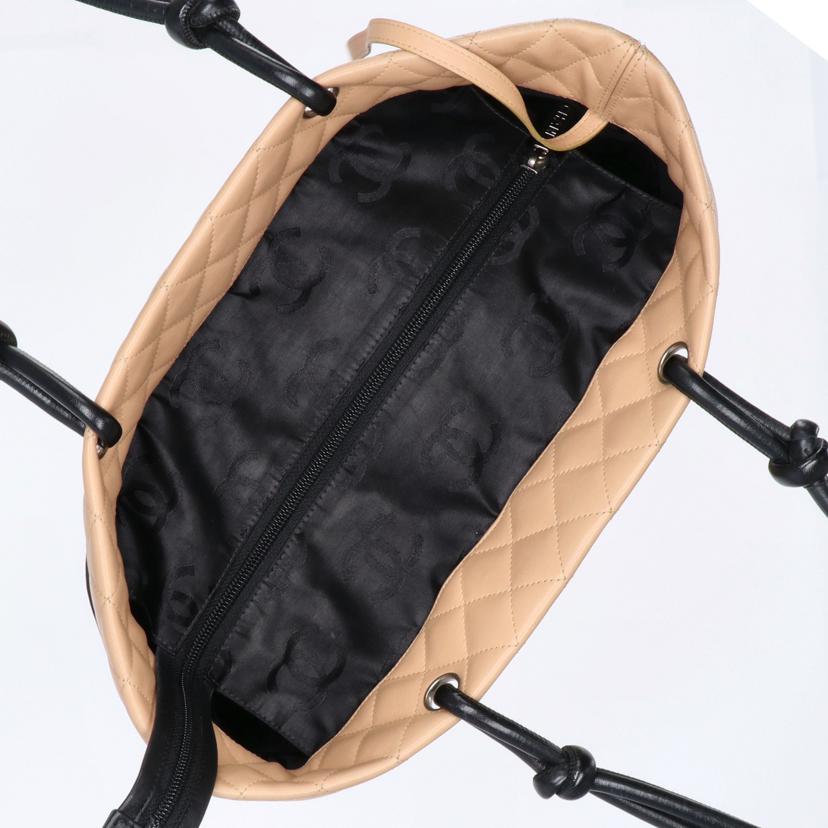 CHANEL シャネル/カンボンラインラージトートバッグ//923****/Bランク/94