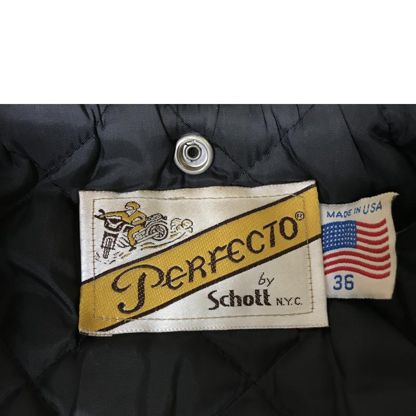 SCHOTT ショット/ダブルライダースジャケット//Bランク/51