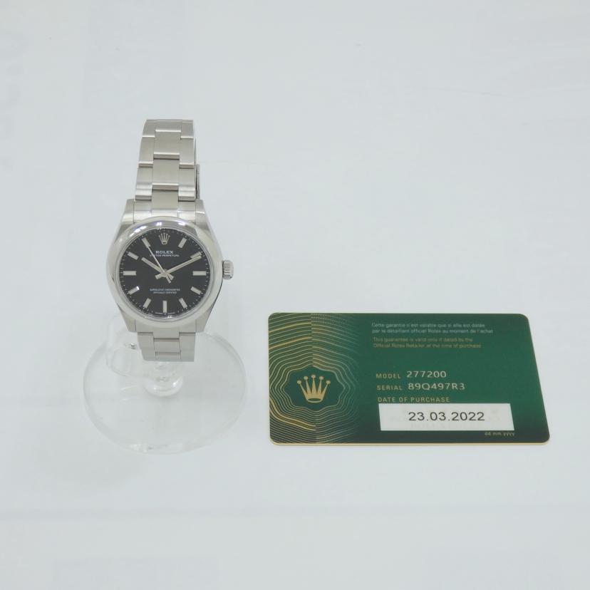 ROLEX ロレックス/オイスターパーペチュアル31 ランダムシリアル/277200//89Q497R3/Aランク/77