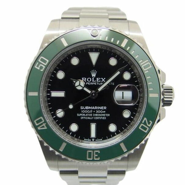 ROLEX ロレックス/サブマリーナデイト/ランダム番/グリーン/ブラック文字盤/自動巻き/126610LV //187PD519/Aランク/04