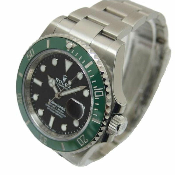 ROLEX ロレックス/サブマリーナデイト/ランダム番/グリーン/ブラック文字盤/自動巻き/126610LV //187PD519/Aランク/04