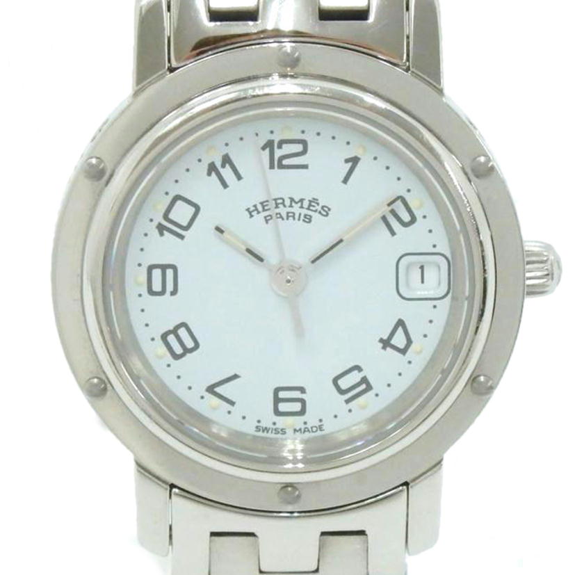 HERMES エルメス/クリッパーレディースクォーツ/CL4.210//1099105/ABランク/77