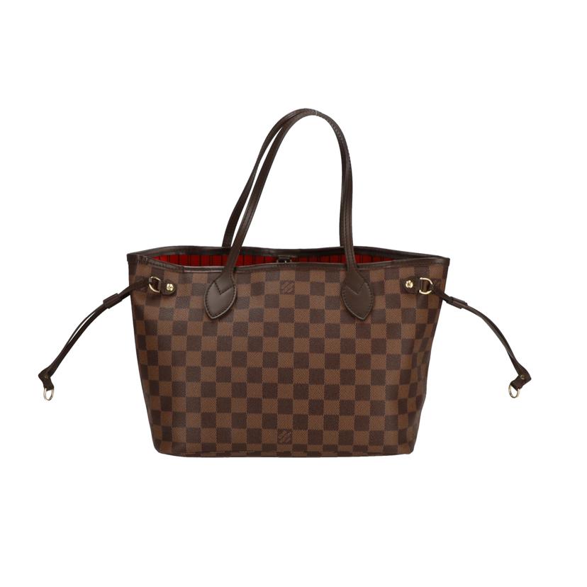 LOUIS VUITTON ルイヴィトン ルイ・ヴィトン ビトン ダミエ・エベヌ 市松模様 ブラウン 茶 ショルダーバッグ ハンドバッグ トートバッグ ブラウン メンズ レディース 定番 人気 LV 斜め掛け 肩がけ/ネヴァーフルPM/ダミエ/エベヌ /N41359//AR1***/ABランク/94