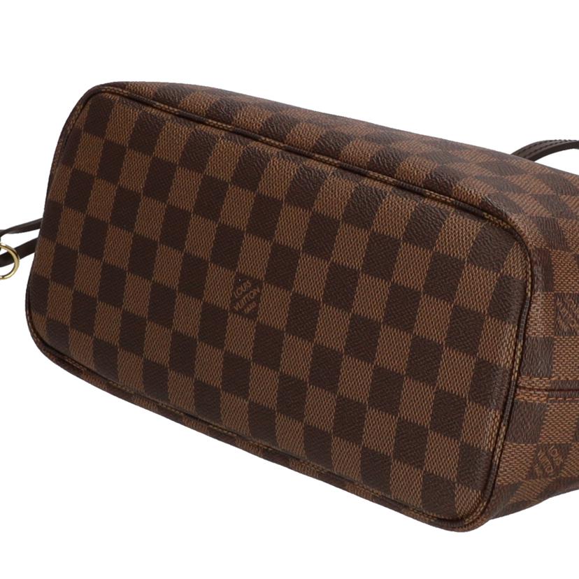 LOUIS VUITTON ルイヴィトン ルイ・ヴィトン ビトン ダミエ・エベヌ 市松模様 ブラウン 茶 ショルダーバッグ ハンドバッグ トートバッグ ブラウン メンズ レディース 定番 人気 LV 斜め掛け 肩がけ/ネヴァーフルPM/ダミエ/エベヌ /N41359//AR1***/ABランク/94
