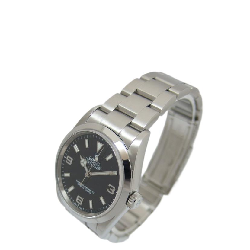 ROLEX ロレックス/エクスプローラーⅠ/ブラック文字盤/自動巻き/114270//Y959371/Aランク/04