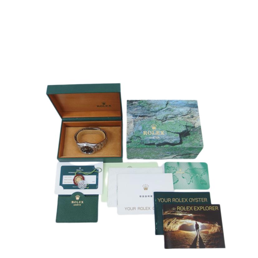 ROLEX ロレックス/エクスプローラーⅠ/ブラック文字盤/自動巻き/114270//Y959371/Aランク/04