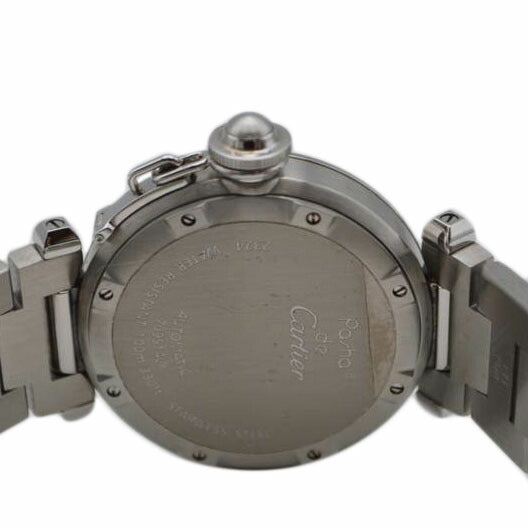 Cartier カルティエ/パシャCススモールデイトSS/自動巻/W31075M7//709514LX/ABランク/89