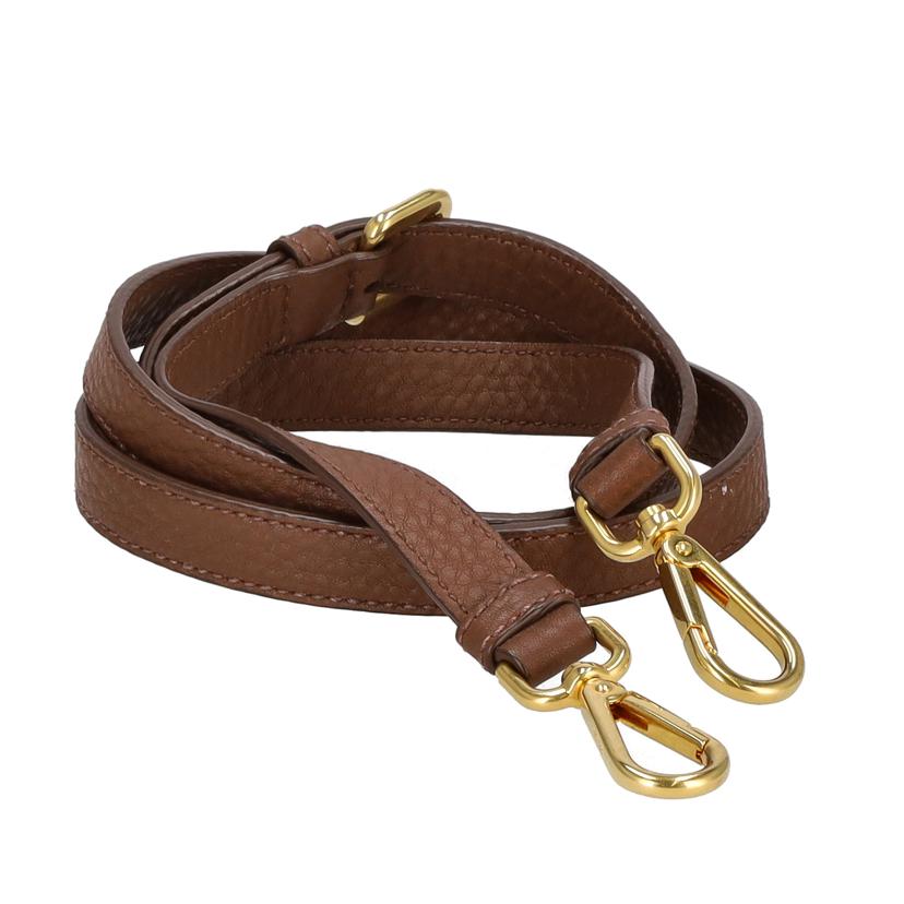 PRADA プラダ/レザー2WAYハンドバッグ/BR/BN2435//165/ABランク/94