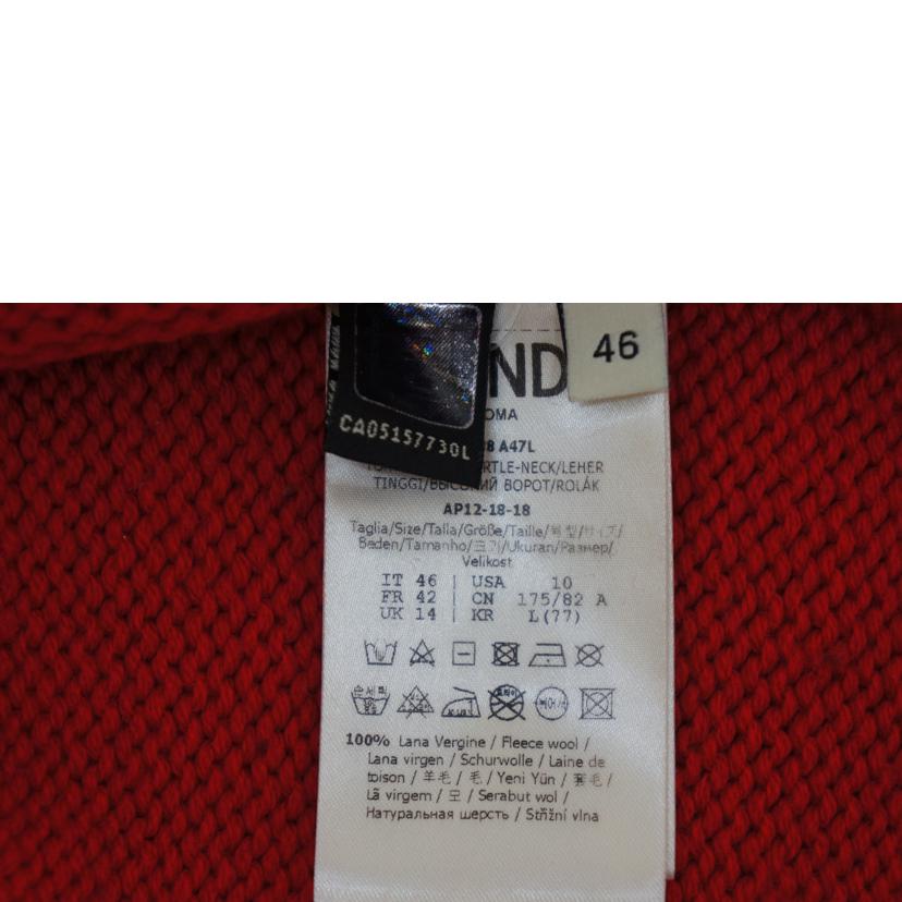 FENDI フェンディー/FENDI セーター(RED)/FAE138 A47L//BCランク/09