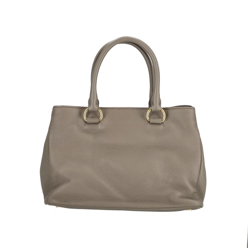 PRADA プラダ/レザー2WAYハンドバッグ/GRY/1BA878//158/ABランク/94