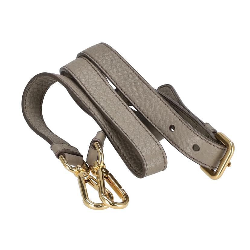 PRADA プラダ/レザー2WAYハンドバッグ/GRY/1BA878//158/ABランク/94