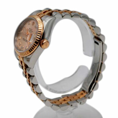 ROLEX ロレックス/デイトジャスト10PダイヤPG/ピンク文字盤/179171G//M164992/Aランク/89