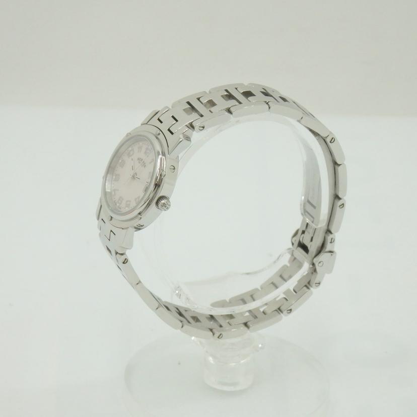 HERMES エルメス/クリッパーナクレ/シェル文字盤/CL4.210//2368163/Bランク/77