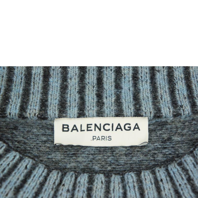 BALENCIAGA バレンシアガ/リブ プルオーバーニット/403685 T7113//ABランク/05
