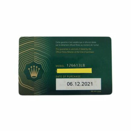 ROLEX ロレックス/サブマリーナデイト/ランダム番/ブルー文字盤/自動巻き/126613LB//4T334907/Aランク/04