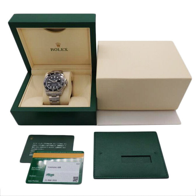 ROLEX ロレックス/サブマリ-ナデイト2016年製/116610LN//7W355677/Aランク/62