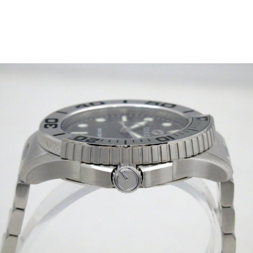 GUCCI グッチ/Gタイムレス/ダイバー/クオーツ/黒文字盤/126.2//17753456/Aランク/72