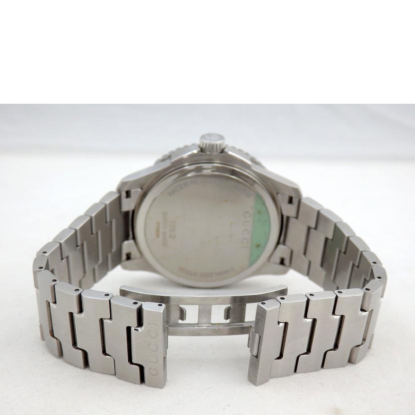 GUCCI グッチ/Gタイムレス/ダイバー/クオーツ/黒文字盤/126.2//17753456/Aランク/72