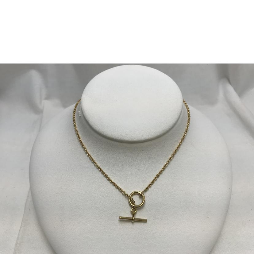 HERMES エルメス/エシャペ シェーヌ ダンクル トグルクラスプ ラリエット/7.0g//ABランク/51