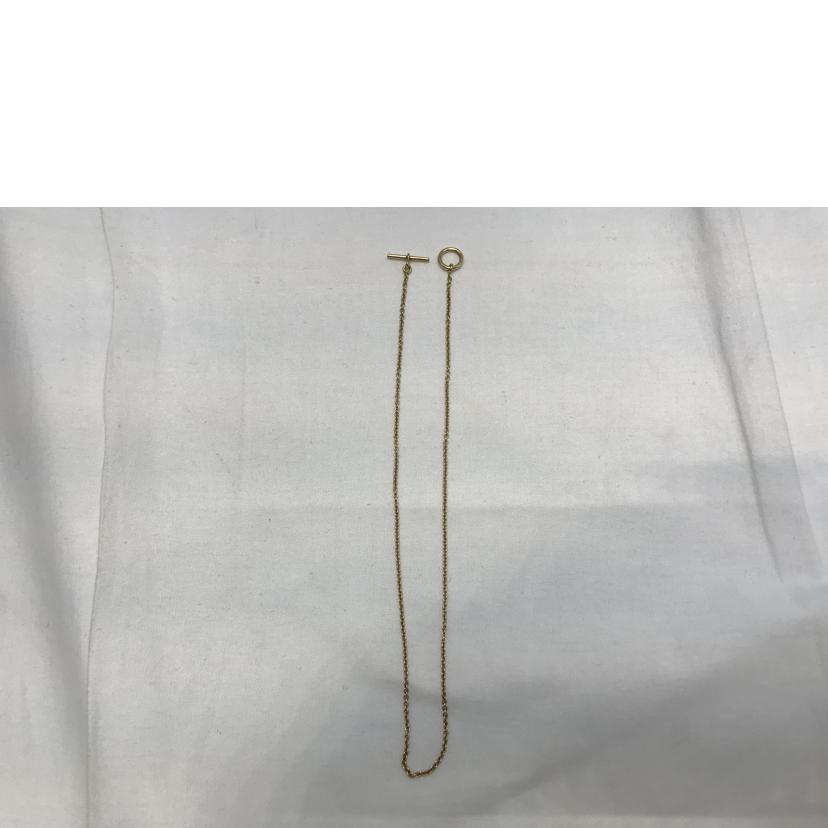 HERMES エルメス/エシャペ シェーヌ ダンクル トグルクラスプ ラリエット/7.0g//ABランク/51