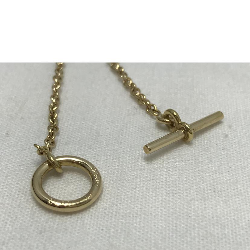 HERMES エルメス/エシャペ シェーヌ ダンクル トグルクラスプ ラリエット/7.0g//ABランク/51