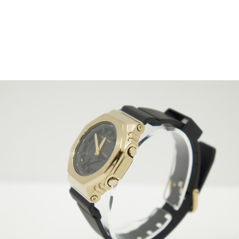 CASIO カシオ/G-SHOCK メタルカバードシリーズブラック×ゴールド/GM-S2100GB//5663/Aランク/75