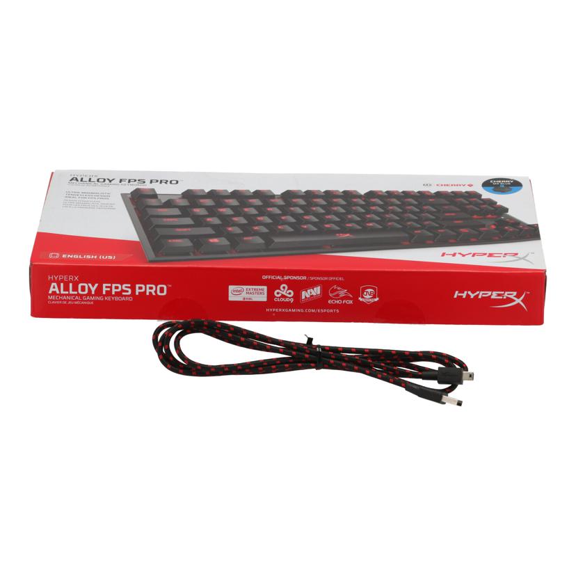 HyperX ハイパーエックス/ゲーミングキーボード/Alloy FPS Pro/HXR-KB4BL1-US/WW//PRA0984150Q92028/Bランク/84