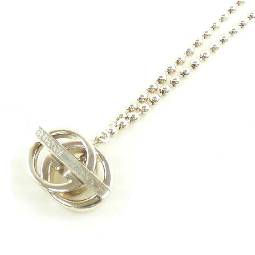 GUCCI グッチ/GGロゴペンダントボールチェーンネックレス//ABランク/64