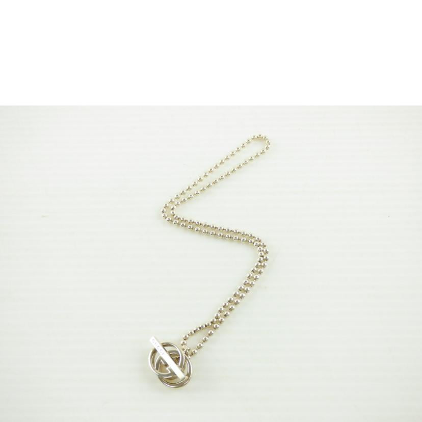 GUCCI グッチ/GGロゴペンダントボールチェーンネックレス//ABランク/64