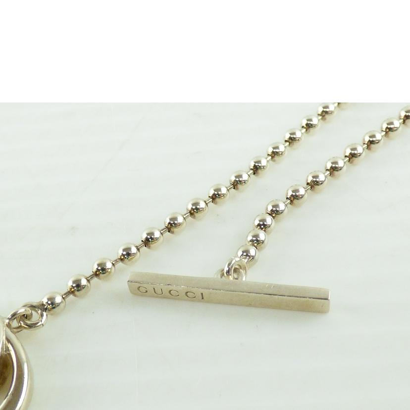 GUCCI グッチ/GGロゴペンダントボールチェーンネックレス//ABランク/64
