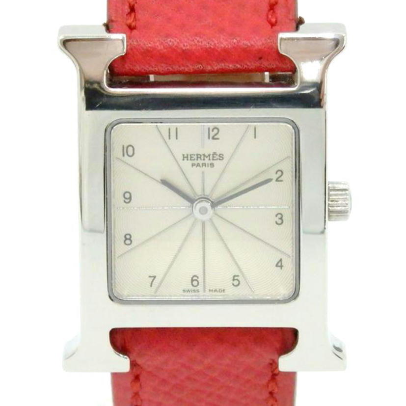 HERMES エルメス/Hウォッチ□D刻印/HH1.210//1518501/Bランク/77