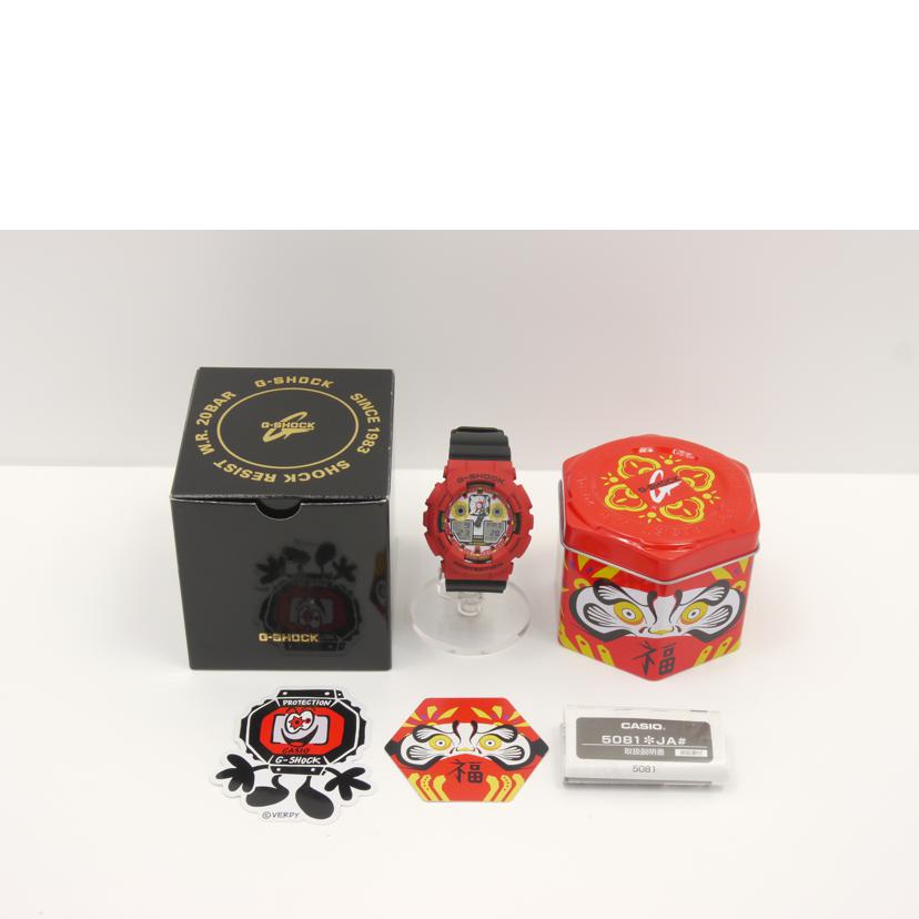 CASIO カシオ/G-SHOCK DARUMA/クオーツ/GA-100DA//Aランク/75
