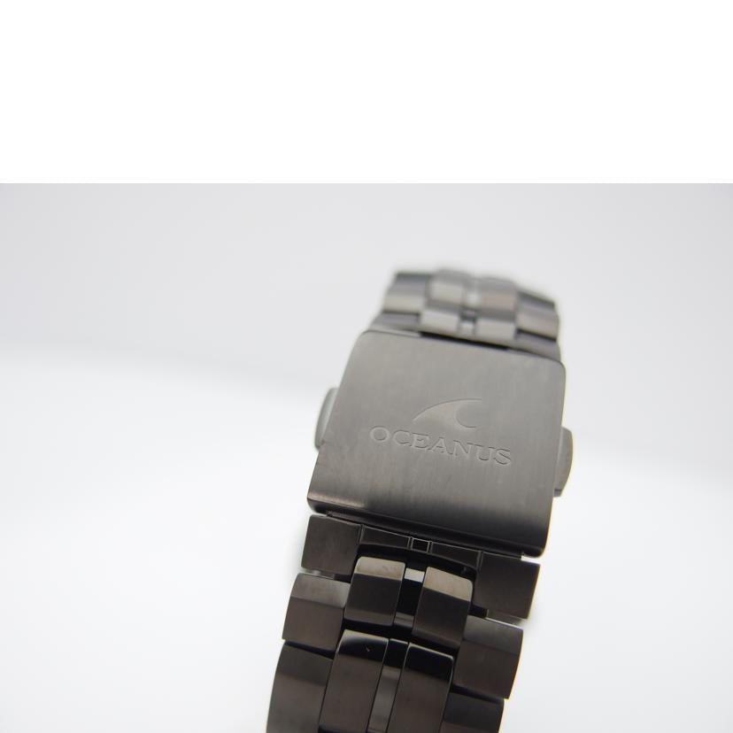 CASIO カシオ/OCEANUS/マンタ/電波ソーラー/チタン/OCW-S3400B-1AJF//001A008I/ABランク/83