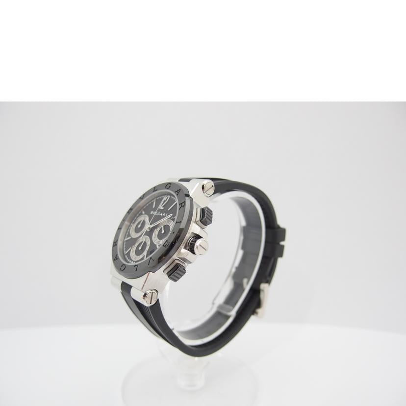 BVLGARI ブルガリ/ディアゴノクロノグラフ/オートマ/ラバーベルト/DG37SCCH//MP2317/ABランク/83