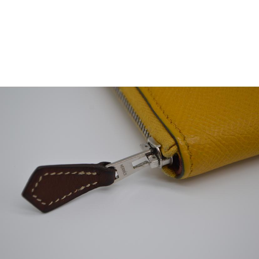 HERMES エルメス/アザップロングシルクイン/ヴォーエプソン/キャラメル//D刻印**********/ABランク/89