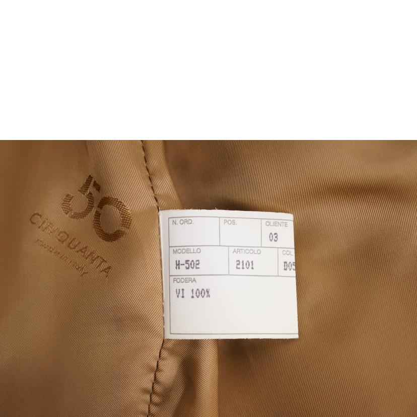 CINQUANTA チンクアンタ/CINQUANTA レザー JKT/H-502//SAランク/67