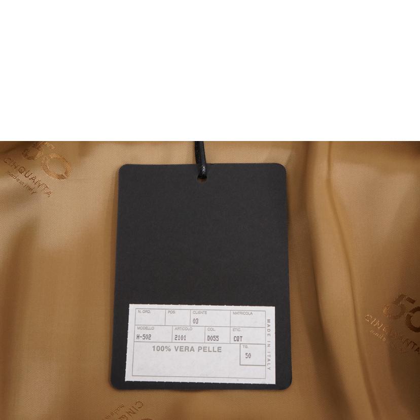 CINQUANTA チンクアンタ/CINQUANTA レザー JKT/H-502//SAランク/67